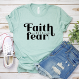 Faith over fear (black lettering)