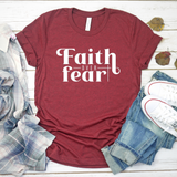 Faith over Fear (White lettering)