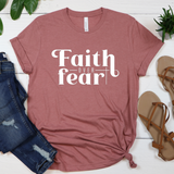 Faith over Fear (White lettering)