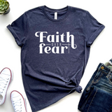 Faith over Fear (White lettering)