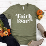 Faith over Fear (White lettering)