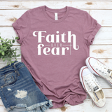 Faith over Fear (White lettering)