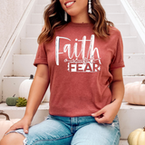 Faith over FEAR (distressed)