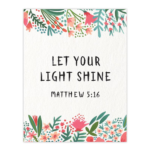 Let your light shine magnet