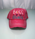 Distressed 'Boss of the Chaos' Cap