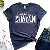 I will not be shaken