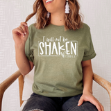 I will not be shaken