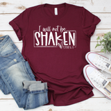 I will not be shaken