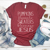 Pumpkins, blessings, JESUS