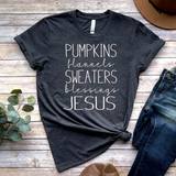 Pumpkins, blessings, JESUS