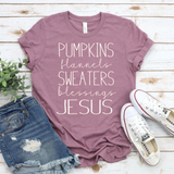 Pumpkins, blessings, JESUS