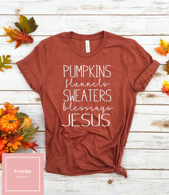 Pumpkins, blessings, JESUS