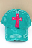 Faith Cross Hat (multiple colors)