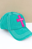 Faith Cross Hat (multiple colors)