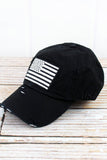 Distressed American Flag Cap (multiple colors)