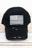 Distressed American Flag Cap (multiple colors)